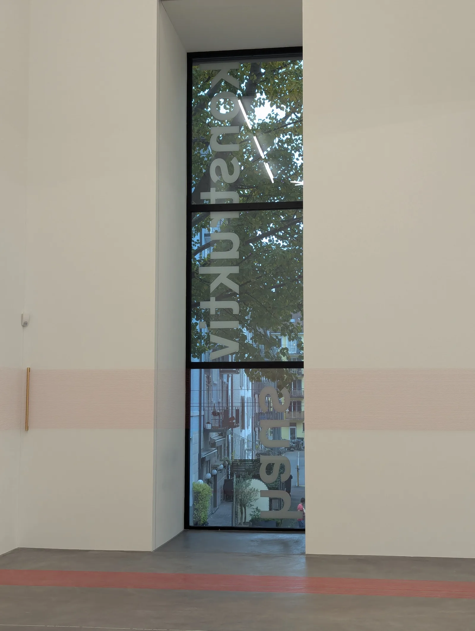 Interior at Museum Haus Konstruktiv Zurich — travel photo