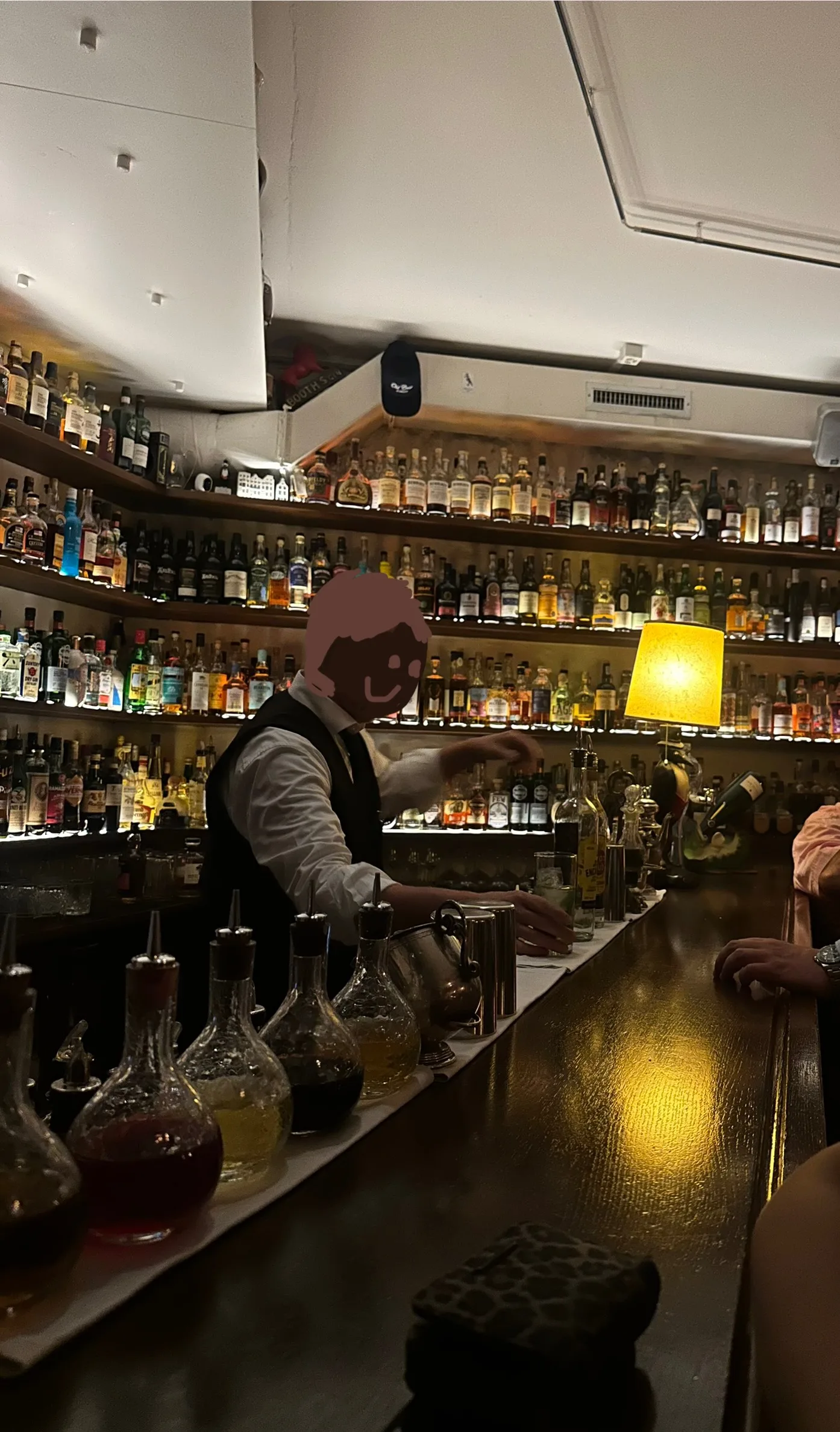 Interior at Old Crow Zurich — travel photo
