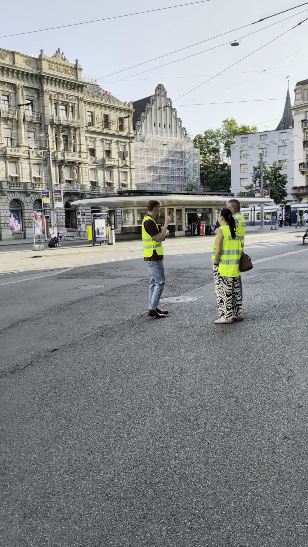 Main view at Paradeplatz Zurich — travel photo
