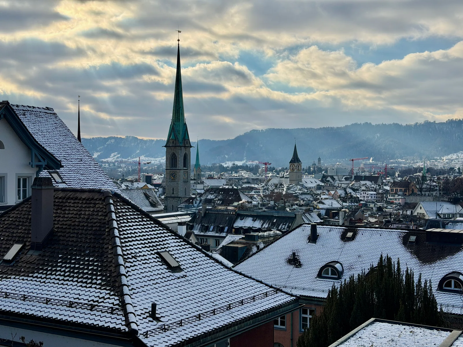 Interior at Polyterrasse Zurich — travel photo