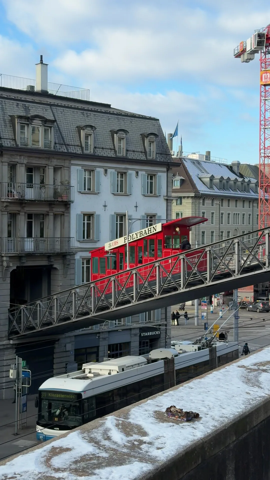 Details at Polyterrasse Zurich — travel photo