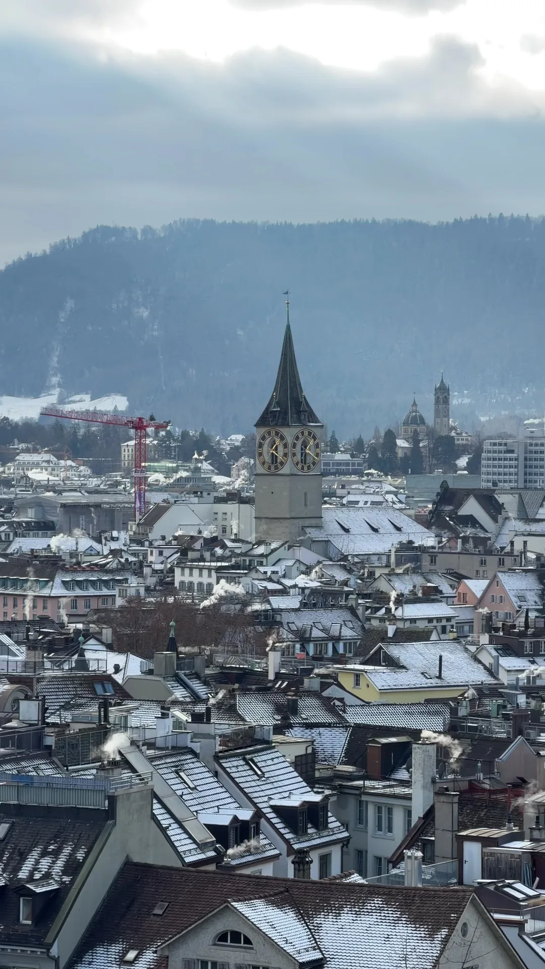 Atmosphere at Polyterrasse Zurich — travel photo