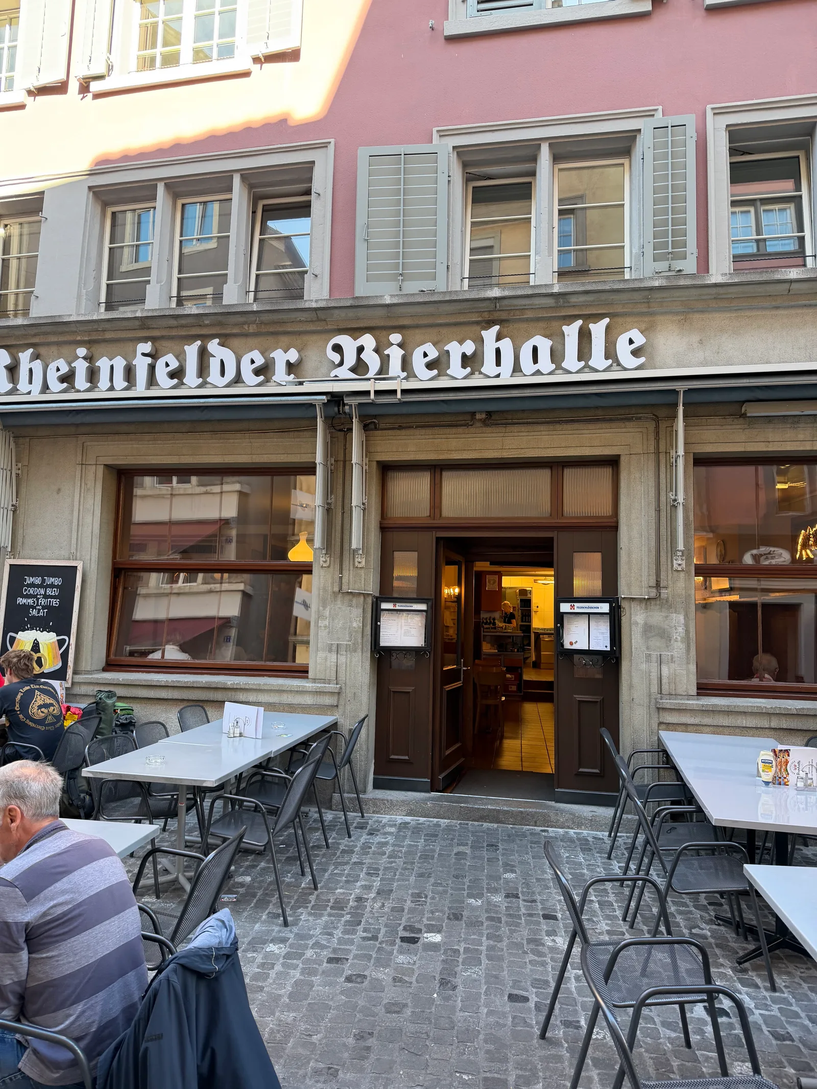 Main view at Rheinfelder Bierhalle Zurich — travel photo