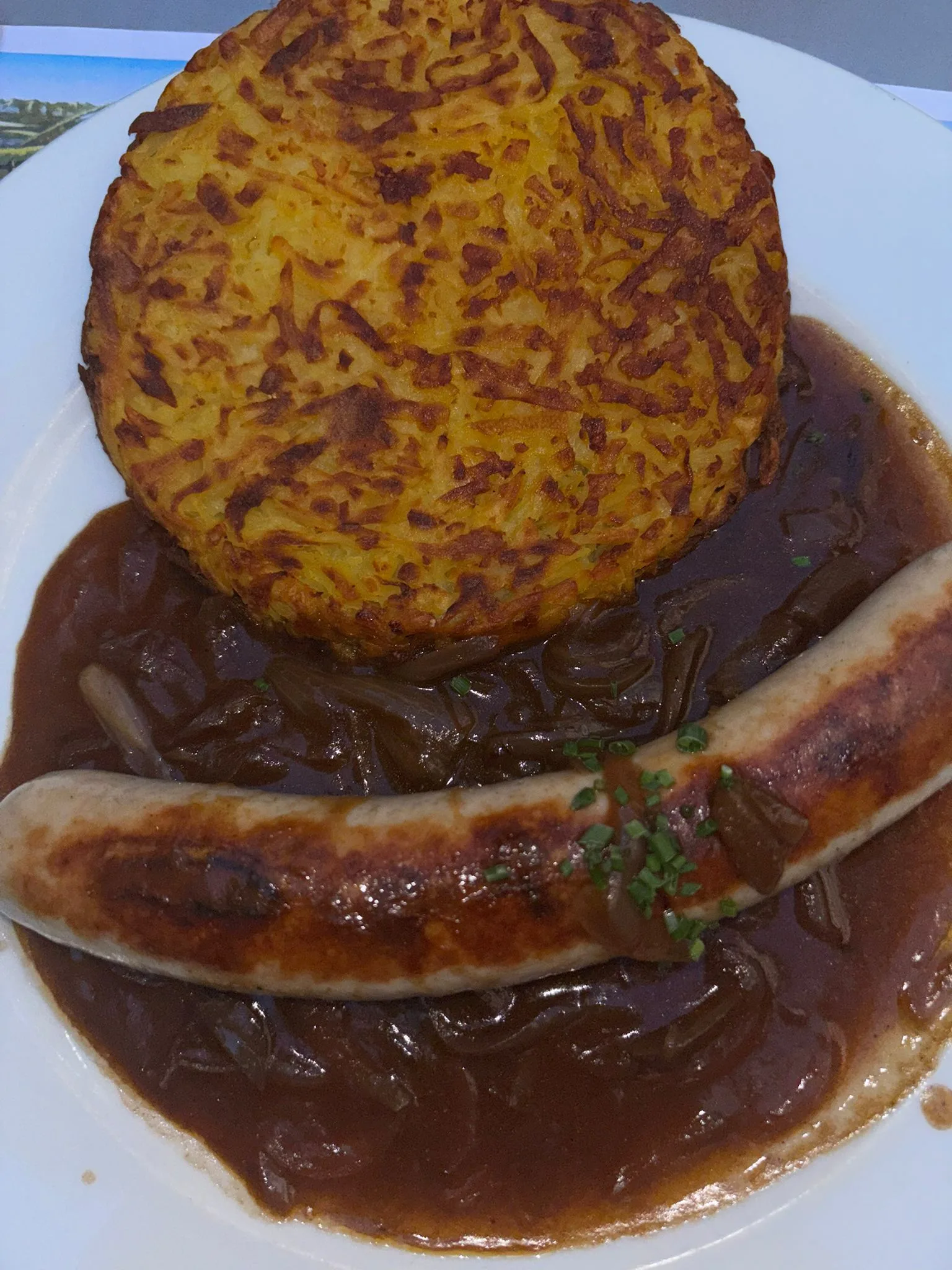 Atmosphere at Rheinfelder Bierhalle Zurich — travel photo