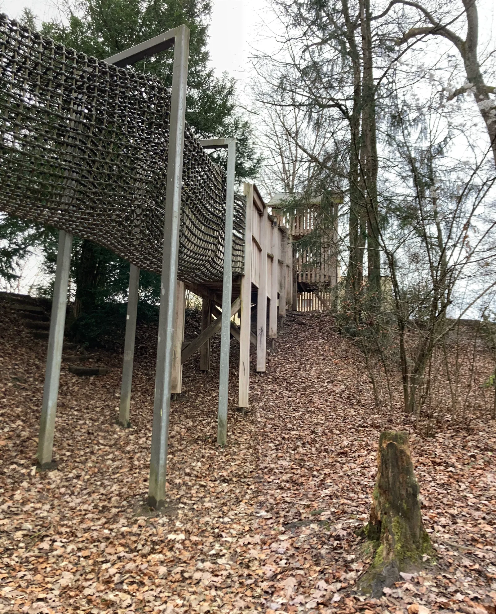 Atmosphere at Robinsonspielplatz Witikon Zurich — travel photo