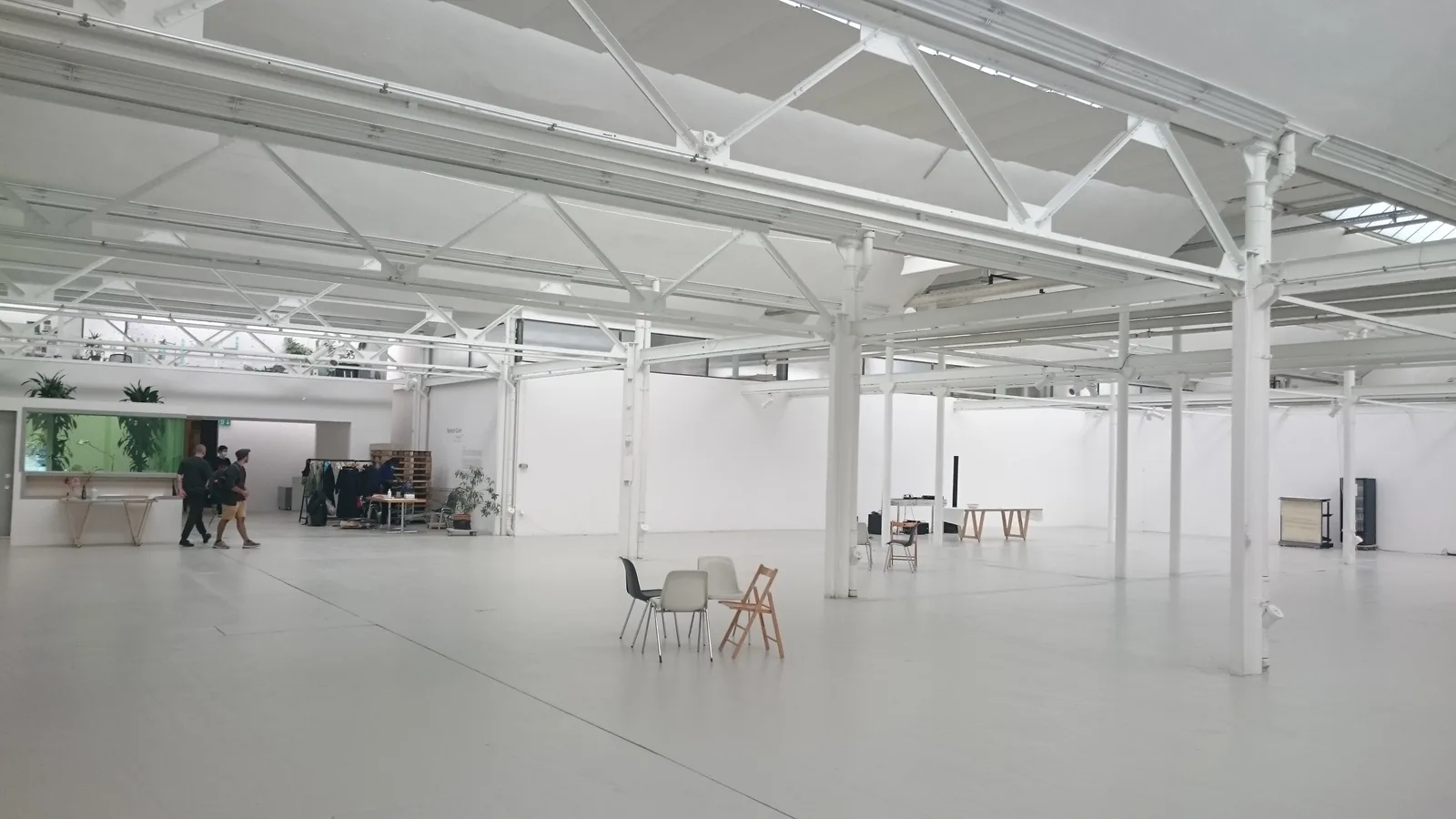 Interior at Rote Fabrik Zurich — travel photo