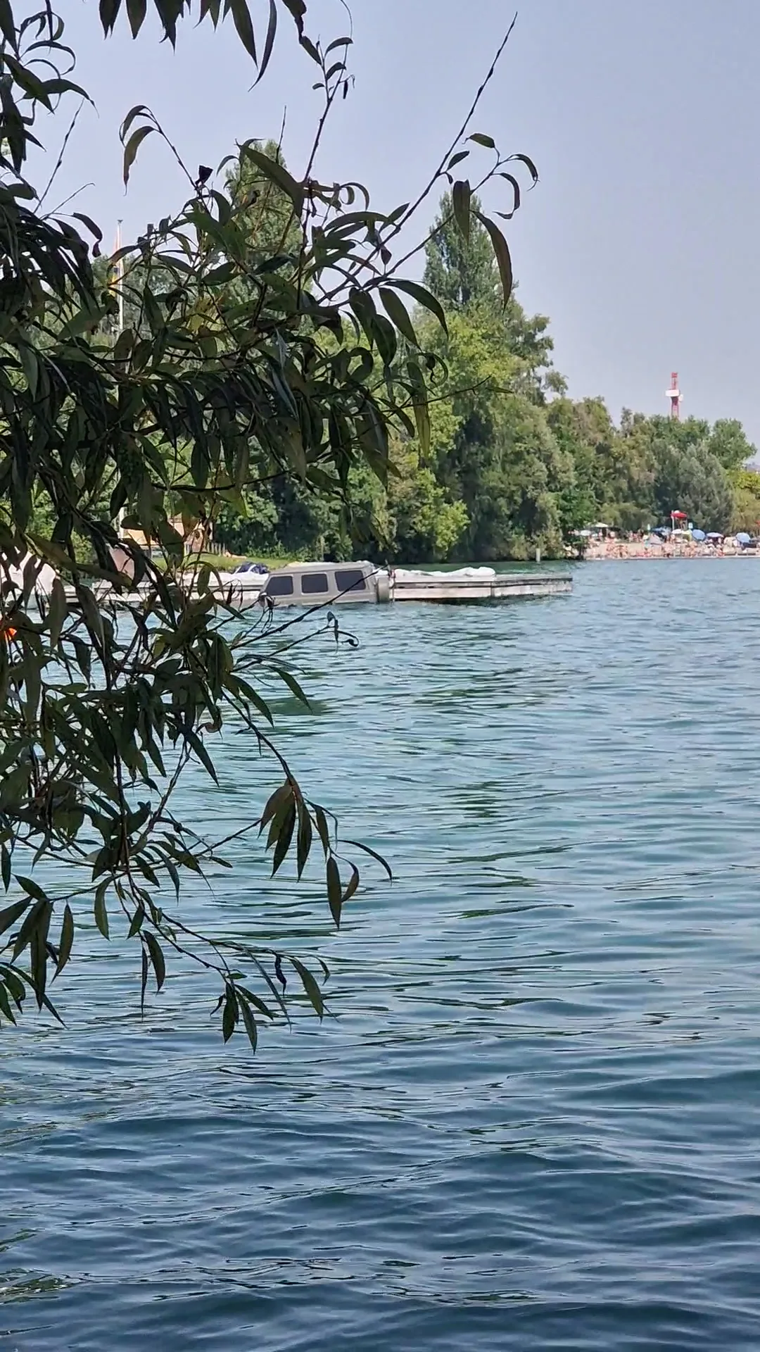 Atmosphere at Saffa-Insel Zurich — travel photo