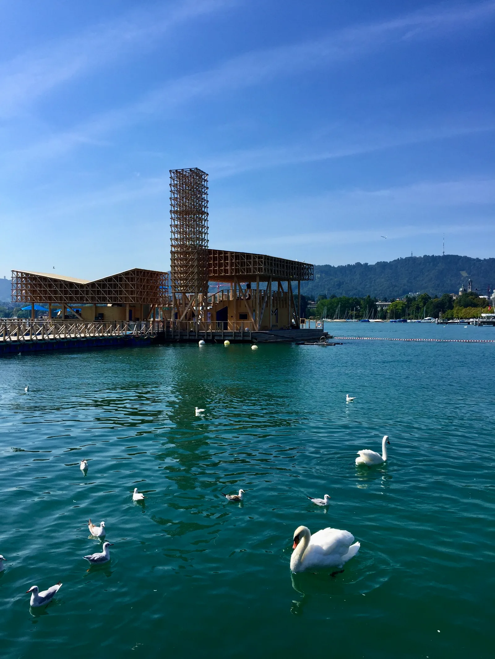 Main view at Seepromenade Zurich — travel photo