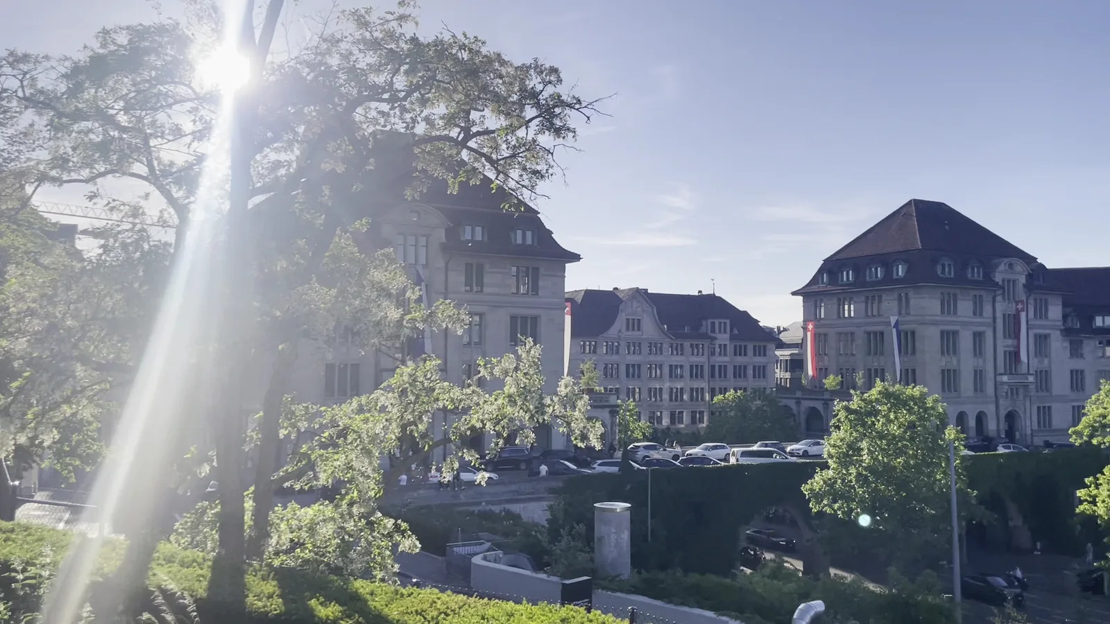 Main view at Spielplatz & Liegewiese beim Lindenhof Zurich — travel photo
