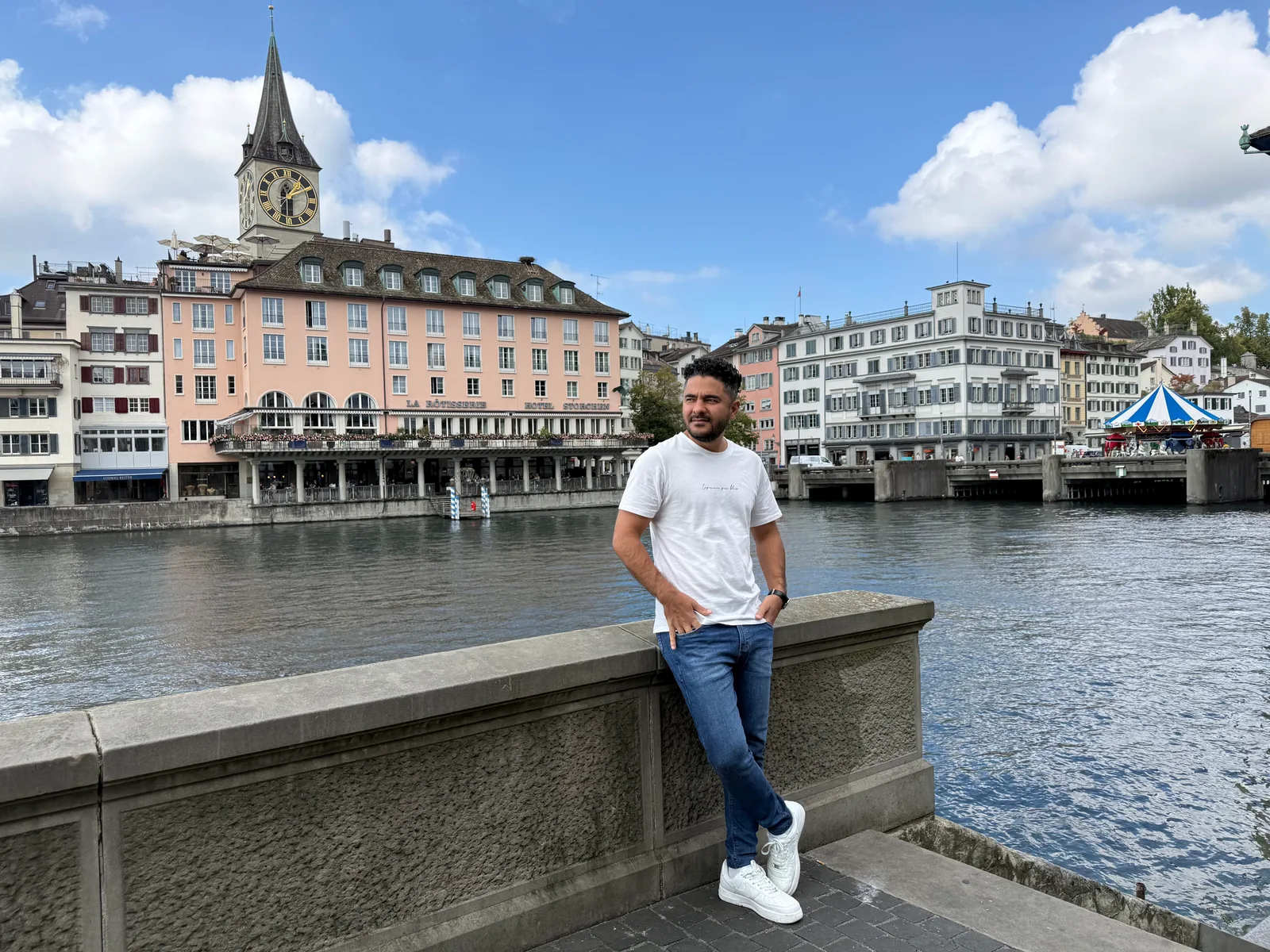 Atmosphere at St. Peter Zurich — travel photo