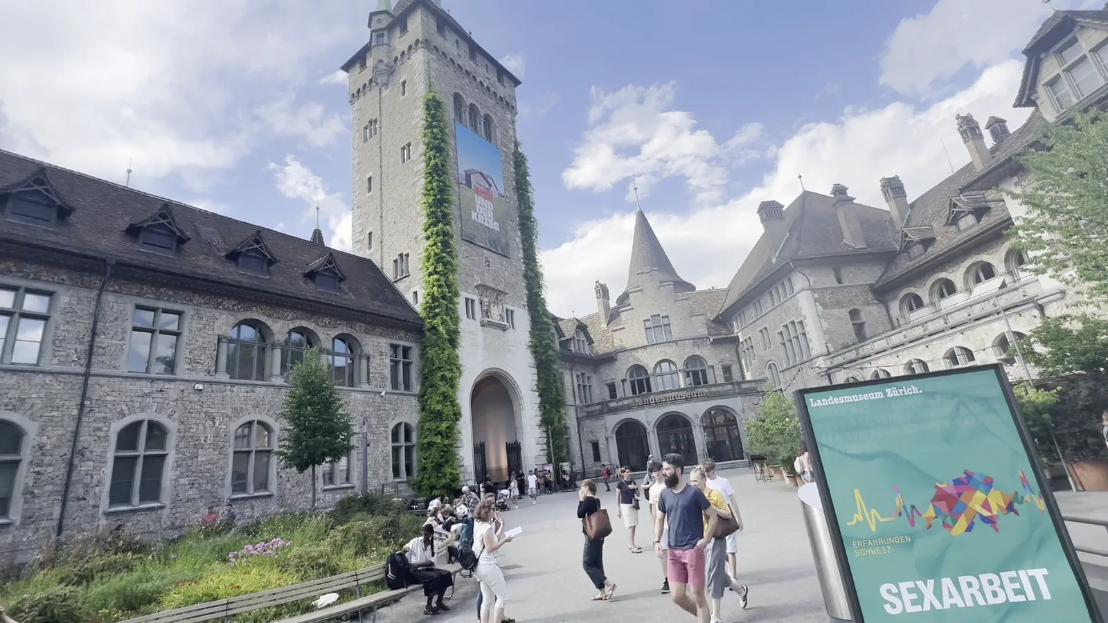 Details at Swiss National Museum Zurich — travel photo