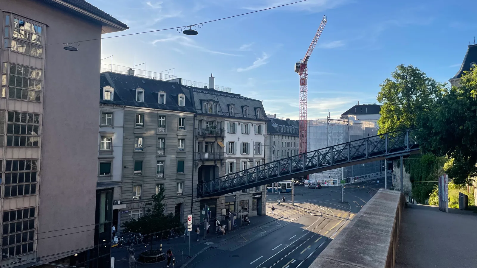 Interior at UBS Polybahn Zurich — travel photo