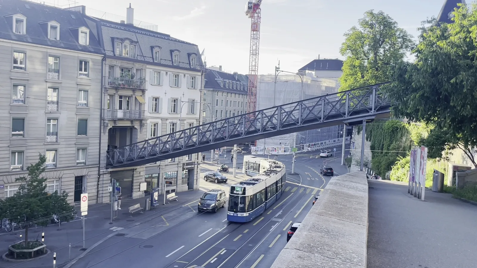 Details at UBS Polybahn Zurich — travel photo