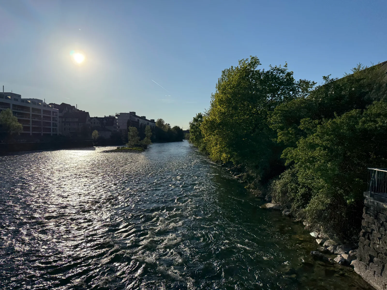 Atmosphere at Wipkingerpark Zurich — travel photo