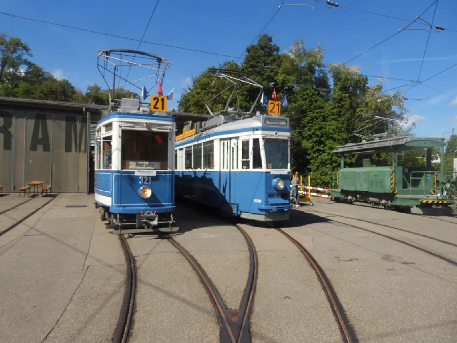 Main view at Zurich Tram Museum Zurich — travel photo