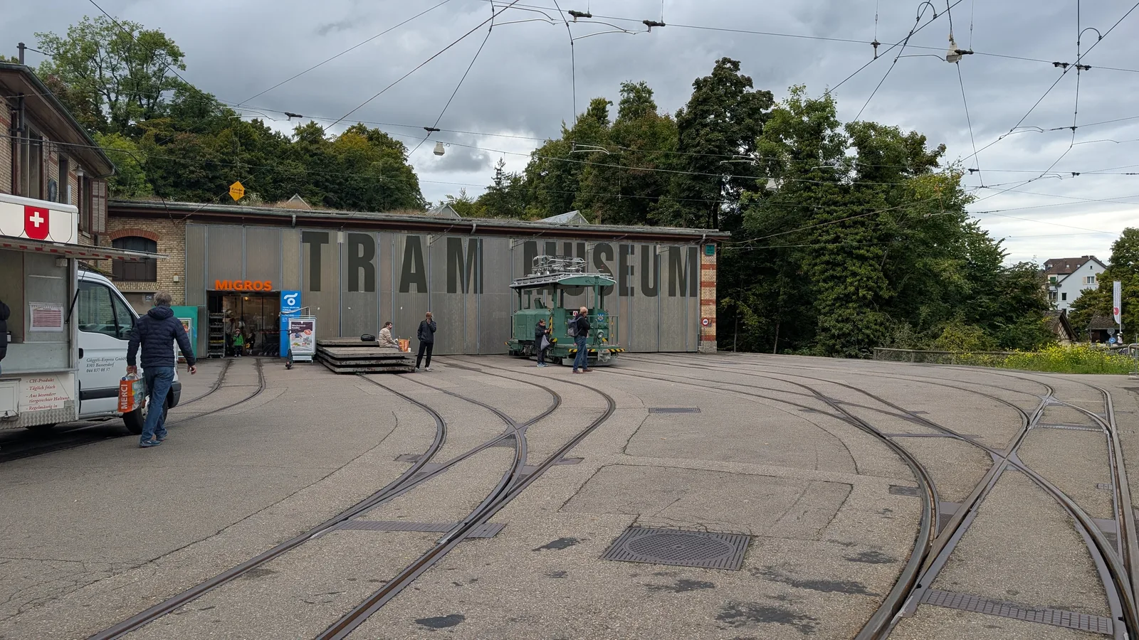 Interior at Zurich Tram Museum Zurich — travel photo