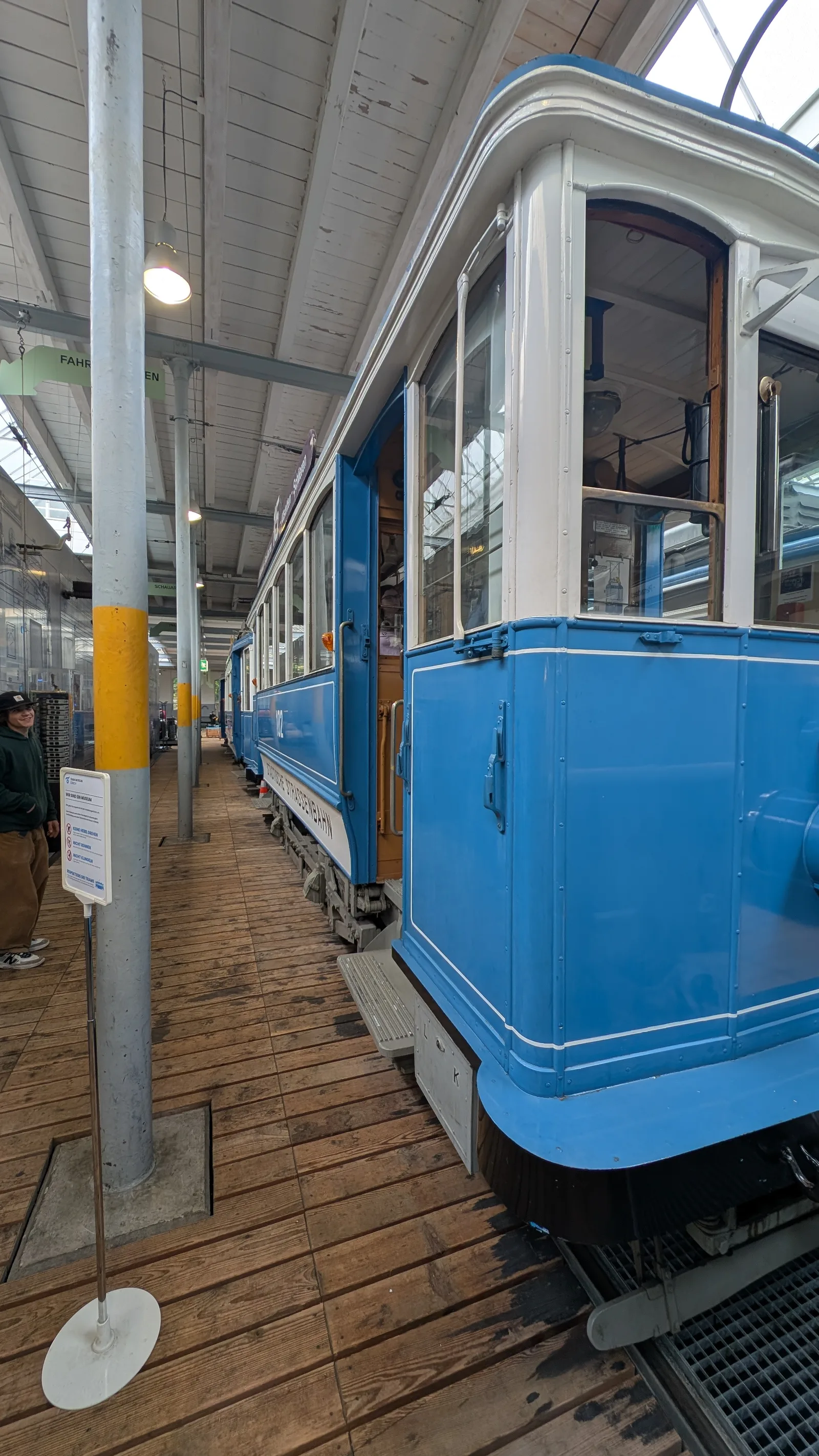 Details at Zurich Tram Museum Zurich — travel photo